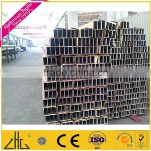 Wow!! Aluminium Pipe Factory, Anodized Aluminium Square Posts, Cnc Aluminium Square Pipe Punching Hole, Aluminium Profile Square thumbnail-1