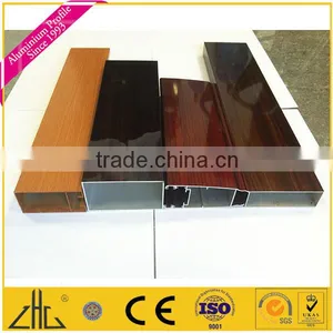 Wow!!! Electrophoresis Champagne, Pure White, Black Aluminium Profile Hollow Section / Wood Color Electrophoresis Aluminium Pipe thumbnail-1