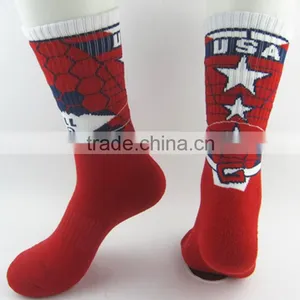 Manufacture High Quality Men's Football Sport Socks thumbnail-3