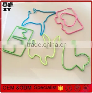 Unique Fancy Custom Shapes Metal Paper Clips for Promotion thumbnail-1