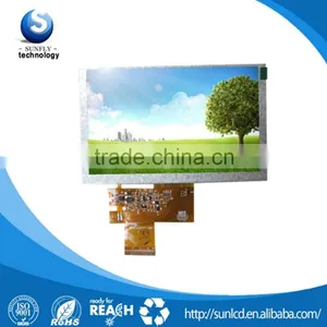 Tft Lcd 5.0" Digital WVGA 800x480 Resolution 5 Inch Lcd Panel thumbnail-1