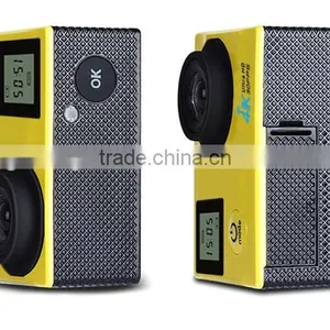 Mini Car Dvr Waterproof 1080p hd Wifi Helmet Dual Screen 16mp Sport Camera thumbnail-3