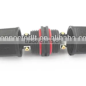 3 Poles Screw Connection Waterproof Electric Connector thumbnail-1