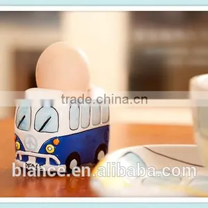 Camper Van VW Design Dinner Set Ceramic Bus Shape Salt and Pepper Sets thumbnail-3