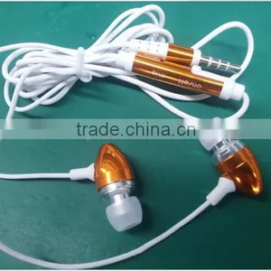 Bullet Shape Earphone With Mic Speaker and Volume Control thumbnail-2