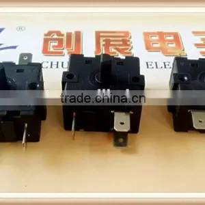 Chzjcz/Cooler Rotary Switch ,25mm Black Surface Circle Lighted Vandal Proof Cooler Rotary Switch thumbnail-1