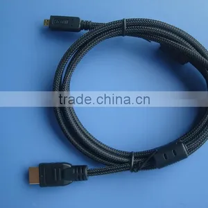 2.0v Copper Clad Steel Conductor 7.3mm Outer Sheath Hdmi Cable for Samsung Galaxy Note 3 From Professional Manufacturer thumbnail-1