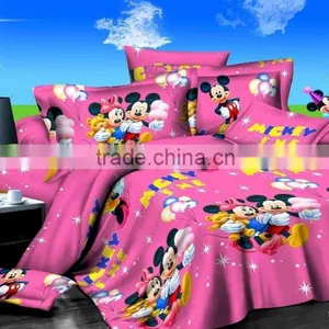 Hot Sale 100%polyester Cartoon Printed Kids Bedding Set thumbnail-1