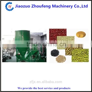 Vertical Combined Fodder Crusher And Mixer Machine thumbnail-1