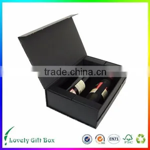 Free Design Foil Stamping Luxury Paper Wine Gift Box Wholesale thumbnail-4