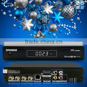 Digital Set Top Box hd Sex Porn Video Opembox V8 Combo Dual Core Turbo Decoder Support DVB-S2 and DVB-T2.cccam ,newcamd,iptv Set thumbnail-2