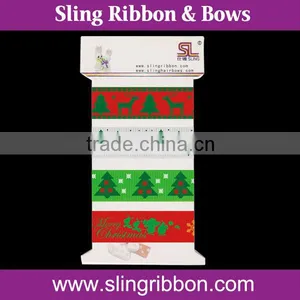 Custom Christmas Ribbon on Card For Retail thumbnail-3