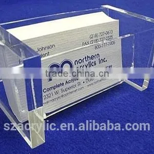 On Sale!Custom Acrylic Business Card Holder thumbnail-1