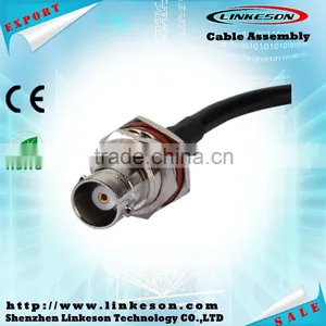BNC Male to BNC Female Bulkhead O-ring Pigtail Cable RG58 thumbnail-2