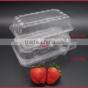 Disposable Plastic BOPS Food Packaging Box for Fresh Fruit Cake Pie,etc. thumbnail-6