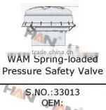 WAM Spring Loaded Pressure Safety Valve Concrete Batch Plant Accessories thumbnail-1