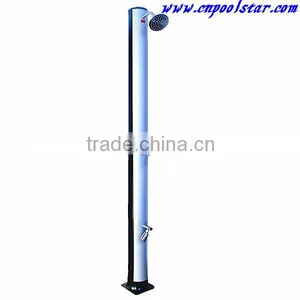 Bath Shower for Swimming Pool and Garden Round PVC Solar Shower With Foot Showe35L (P2605) thumbnail-1