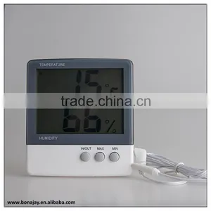 House Digital Thermometer Humidity Meter HTC-3 thumbnail-3