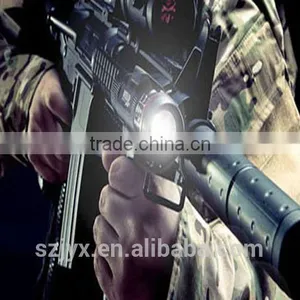 12 Volt LED Flashlight Torch Powerful Rechargeable Hunting Flashlights Hunting Torch Light thumbnail-1
