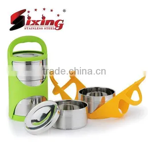 Double Wall Stainless Steel Lunch Box/Food Box/Food Container thumbnail-1
