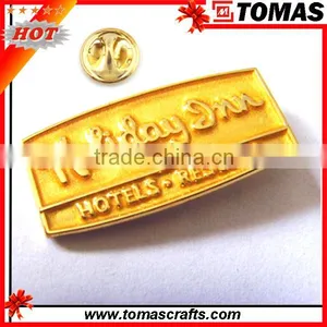 Promotion High Quality Custom Metal Gold Plating Badge Lapel Pins Maker thumbnail-1