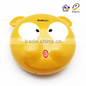 A-8066 Luxury Gold Pig Contact Lens Case thumbnail-3