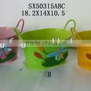Contemporary Decoration Flower Pot Metal Pot thumbnail-1