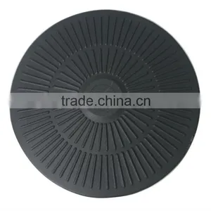Cast Iron Black Round Table Bases thumbnail-1