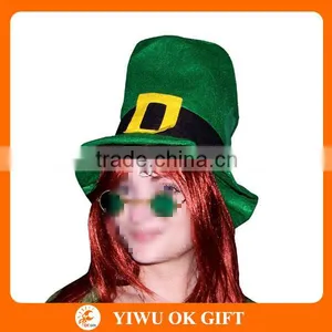 Festival Supplies St Patrick's Day Green Top Hat thumbnail-1