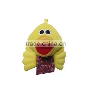 Baby Plush Confort Toy Kaifulan New Style Bell Inside Yellow Chicken thumbnail-3