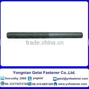 Single Head Bolts/Single End Studs in Bolts, DIN933/931 H.D.G / Galvanized With Black /yellow Zinc Plated/blue White thumbnail-4