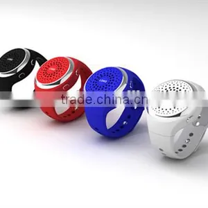 S60 Bluetooth Watch Speaker Watch Portable Mini Watch With Hands-free EDR Sport Speaker FM Audio Radio Speakers thumbnail-3