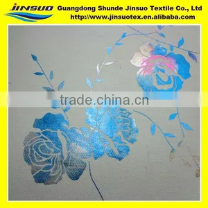 2016 China Manufacture Waxed Pattern Printed Denim Fabric thumbnail-1