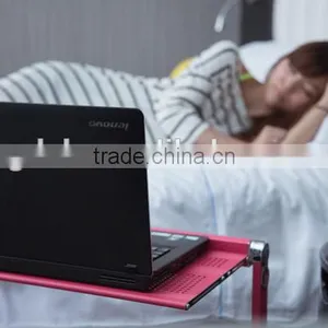 2014 Modern Adjustable Mulitifunction Folding Table With Computer thumbnail-1