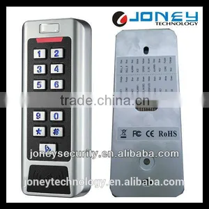 IP68 Pure Zinc Alloy Waterproof of Two Doors Standalone Access Control Facility thumbnail-2