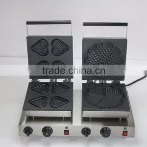Two Bakers Heart Shaped Electric Waffle Machine / Lolly Waffle Maker thumbnail-1