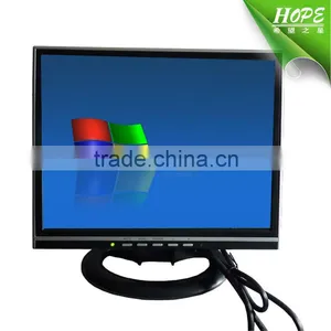 Square Size Vesa Desktop 14inch Cheap Lcd tv With Vga Hdmi Usb av tv thumbnail-5