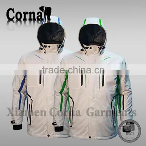 Breathable 100% Polyester Warm Keeping Custom Double Zipper Jacket With Low Price thumbnail-3