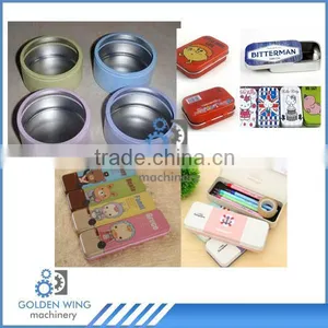 Metal Tin Pencil Box/Cigarette Case/Candles Can Packaging Boxes thumbnail-2