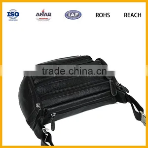 Fashionable PU High Quality Multilayer Men Abd Women Waist Bag thumbnail-4