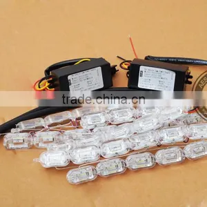 AES Newset Top Sale LED DRL A2 A3 Crystal Flexible LED Strip Light, LED DRL thumbnail-3