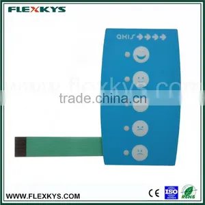 Metal Dome Embossing Key Tactile Feedback Led Membrane Switch thumbnail-1