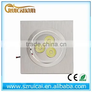 Chinese Factory 3w Recessed Downlight Square Led Spot Embed Ceiling Led thumbnail-3