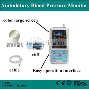 24 Hours Holter Price Monitor Medical Equipment Cardiac Heart Monitor 3/12 Channel ECG Holter Monitor With Free Software-Shelly thumbnail-1