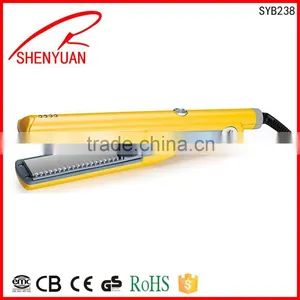 Hair Salon Equipment Professional LED Hair Straightener Flat Iron Hair Styler Aluminium Plate Straightening Iron 200C thumbnail-1