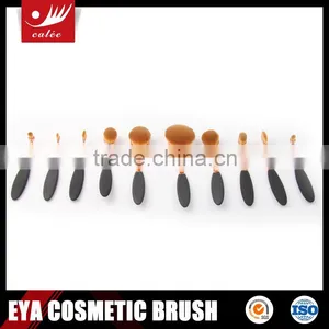 Professional Brush Private Label Oval Toothbrush Customized Makeup Brushes thumbnail-6