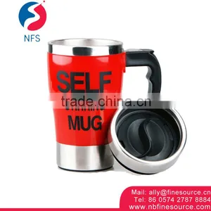 Coffee Stainless Steel Mug Cup Self Stirring Travel Coffee Mug thumbnail-1
