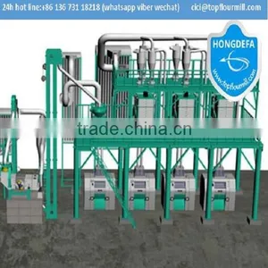 50t Corn Flour Milling Machine for Africa Market thumbnail-1