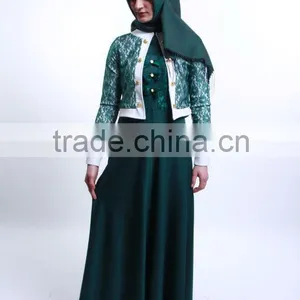 Wholesale New Design Modest Muslim Clothing Islamic Clothing Modest Dresses Abaya Islamic Wear thumbnail-4