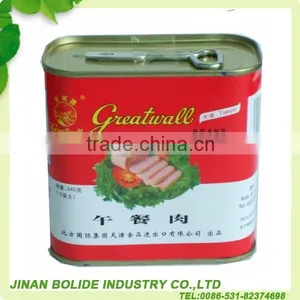 340g Tinned Luncheon Pork Meat With High Quality thumbnail-1